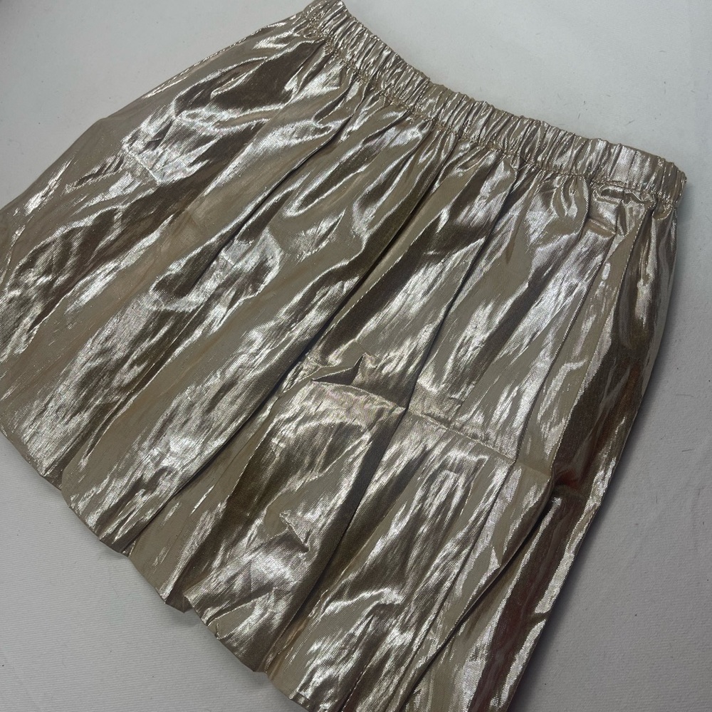 Crewcuts Metallic Silver Skirt - Picture 4 of 4